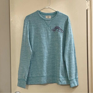 SOL ANGELES by ANTHROPOLOGIE Grace Land 7 Graphic Pullover Sweater